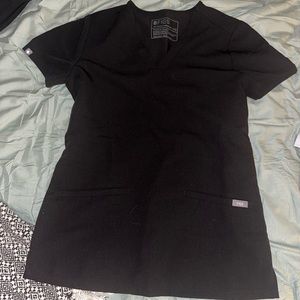 Black FIGS scrub top